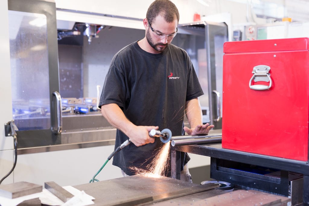 Engineering tissue packaging machinery with Infinity's skilled team.